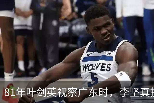 81年叶剑英视察广东时，李坚真提出请求：望尽快解决人大常委办公问题